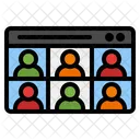 Online Class Online Education Knowledge Icon