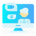 Online Class Online Education Online Learning Icon
