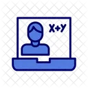 Online Class Online Study Online Education Icon