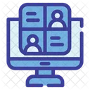 Online class icon  Icon