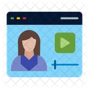 Online Class Education Online Education Icon