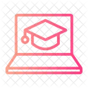 Computer University Online Class Icon