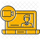 Online Class Lifelong Learning Icon E Learning Virtual Classroom Digital Education Internet Courses Webinar Distance Learning Remote Learning Online Instruction Icon