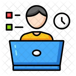 Online Class Time  Icon