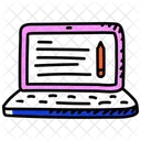 Online Education Online Classes E Learning Icon