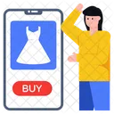 Online Clothes Buy  Icon
