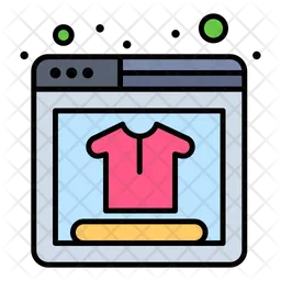 Online Clothing  Icon