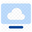 Online Cloud Computer Storage Internet Cloud Icon