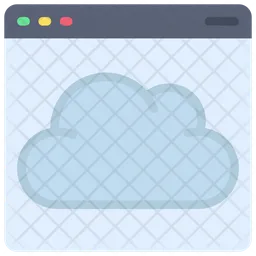 Online Cloud  Icon