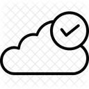 Online Cloud Daten Symbol