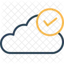 Online Cloud Daten Symbol