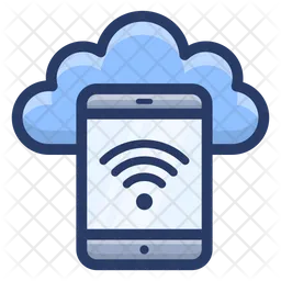 Online Cloud Device  Icon