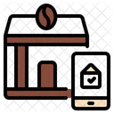 Coffee Online Cafe Icon