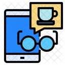 Phone Smartphone Coffee Icon
