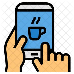 Online Coffee Order  Icon