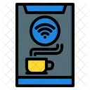 Online Coffee Shop Coffee Cup Icon