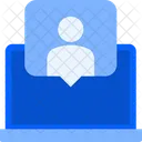 Online Communication  Icon