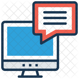 Online communication Icon