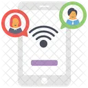 Online Communication  Icon