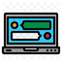 Online Chat Conversation Icon