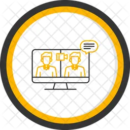 Online Conference  Icon