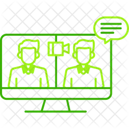 Online Conference  Icon