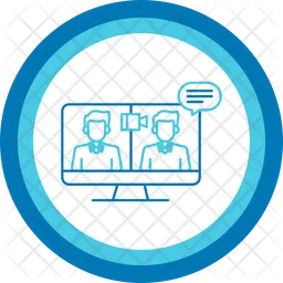 Online Conference  Icon