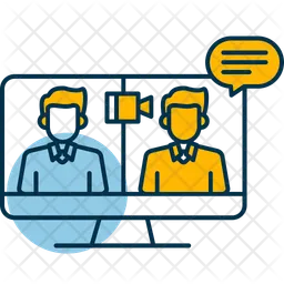 Online Conference  Icon