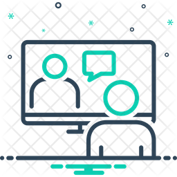 Online Conference Icon