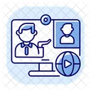 Online conference  Icon