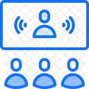 Online Confrence Icon