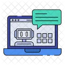 Online Consultation Consultant Customer Support Symbol