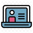 Online Consulting Communication Speaking Icon