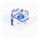 Live Chat Online Consulting Customer Support Chat Icon