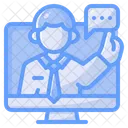 Online consulting  Icon