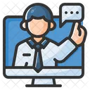 Online consulting  Icon