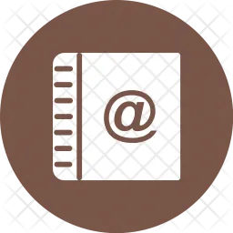 Online contact book  Icon