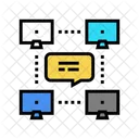 Network Computer Users Icon