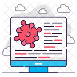 Online Corona News  Icon