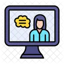 Chat Education Counsuling Icon