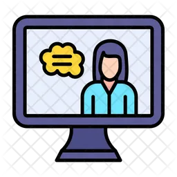 Online Counseling  Icon