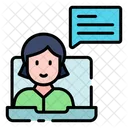 Online Counseling Counseling Consultation Icon