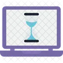 Timer Screen Hourglass Screen Deadline Icon