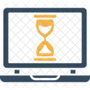 Timer Screen Hourglass Screen Deadline Icon