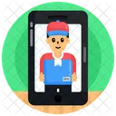 Online Courier  Icon
