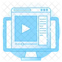 Online Teaching Online Learning Online Education Icon