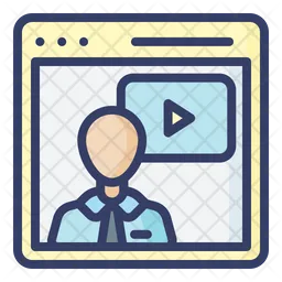 Online Course  Icon