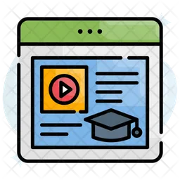 Online Course  Icon