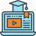 Online Course Learning Icon