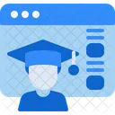 Online Course Education Icon